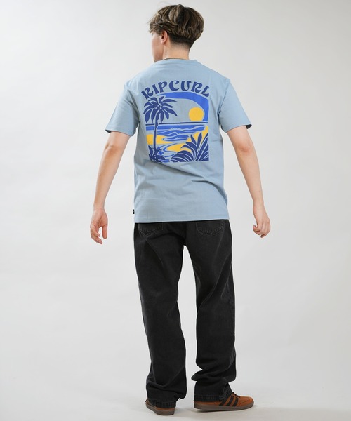 rip curl(リップカール)の「RIP CURL/リップカール 半袖 Tシャツ RCM6S-2101(Tシャツ/カットソー・メンズ・チャコールグレー/グレイッシュブルー/ホワイト・XL/L/M)」の19枚目の写真