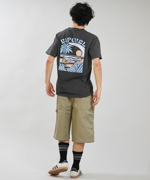rip curl(リップカール)の「RIP CURL/リップカール 半袖 Tシャツ RCM6S-2101(Tシャツ/カットソー・メンズ・チャコールグレー/グレイッシュブルー/ホワイト・XL/L/M)」の13枚目の写真