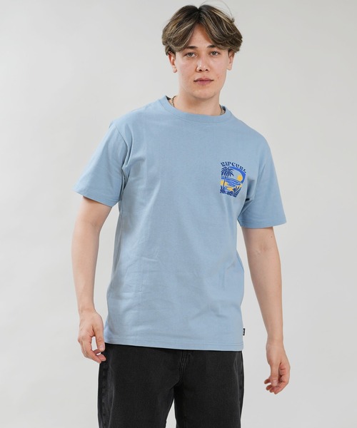 rip curl(リップカール)の「RIP CURL/リップカール 半袖 Tシャツ RCM6S-2101(Tシャツ/カットソー・メンズ・チャコールグレー/グレイッシュブルー/ホワイト・XL/L/M)」の16枚目の写真