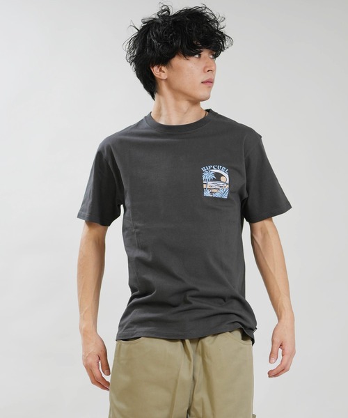 rip curl(リップカール)の「RIP CURL/リップカール 半袖 Tシャツ RCM6S-2101(Tシャツ/カットソー・メンズ・チャコールグレー/グレイッシュブルー/ホワイト・XL/L/M)」の10枚目の写真