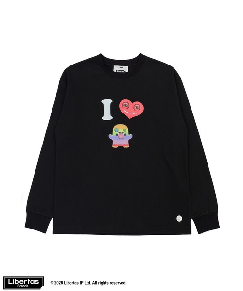 FUGGLER(パグラー)の「atmos pink x FUGGLER I LOVE FUGGLER LS T-shirt / アトモスピンク x ファグラー アイ ラブ ファグラー LS T-シャツ【SP】(Tシャツ/カットソー・レディース・ホワイト/グレー/ブラック・FREE)」の11枚目の写真