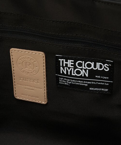 russet（ラシット）の「《@__serako.r__企画》クラウズナイロンフラップトートバッグ（トートバッグ・レディース・ブラック・FREE）」の3枚目の写真