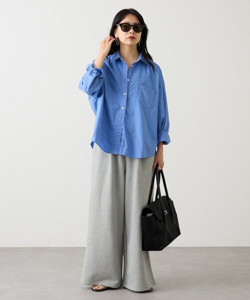 russet（ラシット）の「《@__serako.r__企画》クラウズナイロンフラップトートバッグ（トートバッグ・レディース・ブラック・FREE）」の15枚目の写真