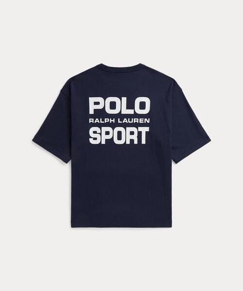 ★未使用正規品 ★Polo Ralph Lauren ★スエット生地 ★Tシャツ リラックス フィット Polo Sport ジャージー Tシャツ（Tシャツ