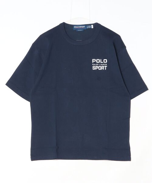 POLO RALPH LAUREN（ポロ ラルフ ローレン）の「リラックス フィット Polo Sport ジャージー Tシャツ（Tシャツ/カットソー・メンズ・ネイビー系1・S/M/L/XL/XS）」の3枚目の写真