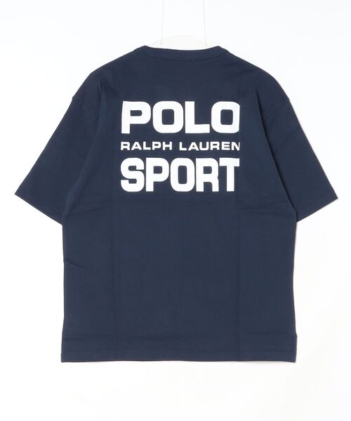 POLO RALPH LAUREN（ポロ ラルフ ローレン）の「リラックス フィット Polo Sport ジャージー Tシャツ（Tシャツ/カットソー・メンズ・ネイビー系1・S/M/L/XL/XS）」の4枚目の写真