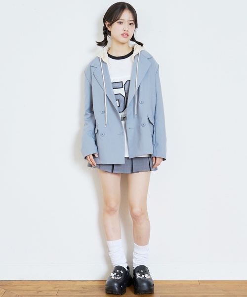 LOVETOXIC(ラブトキシック)の「【LTXC/綿100%】ナンバーアップリ長袖T(Tシャツ/カットソー・キッズ・ネイビー/トップグレー/オフホワイト/サックスブルー・130cm/M:150cm/S:140cm/L:160cm)」の7枚目の写真