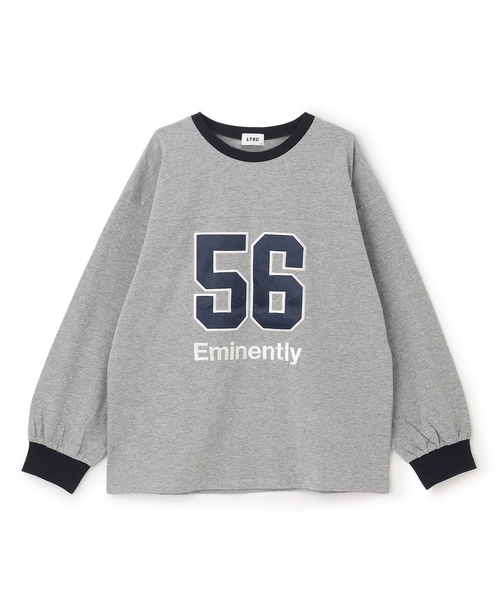 LOVETOXIC(ラブトキシック)の「【LTXC/綿100%】ナンバーアップリ長袖T(Tシャツ/カットソー・キッズ・ネイビー/トップグレー/オフホワイト/サックスブルー・130cm/M:150cm/S:140cm/L:160cm)」の9枚目の写真