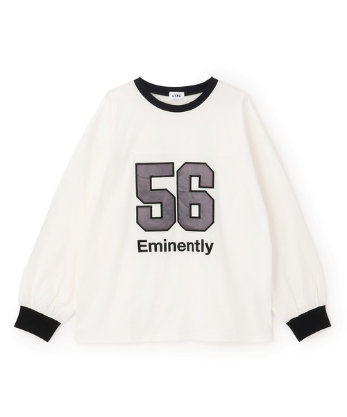 LOVETOXIC(ラブトキシック)の「【LTXC/綿100%】ナンバーアップリ長袖T(Tシャツ/カットソー・キッズ・ネイビー/トップグレー/オフホワイト/サックスブルー・130cm/M:150cm/S:140cm/L:160cm)」の11枚目の写真