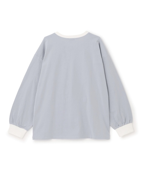 LOVETOXIC(ラブトキシック)の「【LTXC/綿100%】ナンバーアップリ長袖T(Tシャツ/カットソー・キッズ・ネイビー/トップグレー/オフホワイト/サックスブルー・130cm/M:150cm/S:140cm/L:160cm)」の13枚目の写真