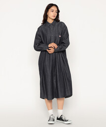Women's Denim Overalls Skirt（ジャンパースカート）｜DANTON