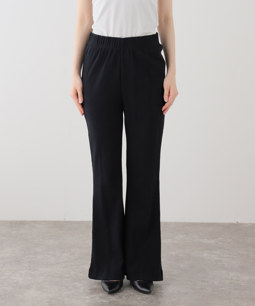 OUTDOOR PRODUCTS（アウトドアプロダクツ）の「miller Prib Flare PT（スラックス・レディース・チャコールグレー/ブラック・FREE）」の6枚目の写真