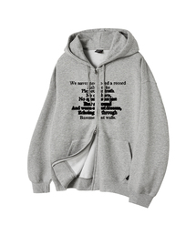 ELIMENO（エリメノ）の「ELレコードラベル2WAYフードジップアップ2カラー（パーカー）」