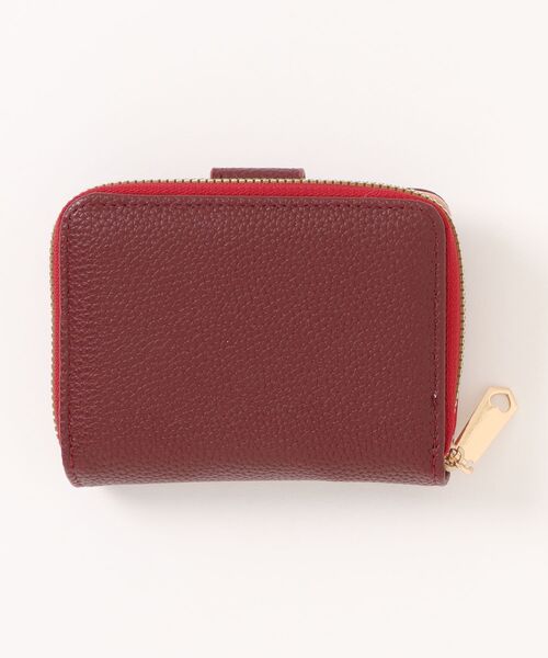 Mignonjour(ミニョンジュール)の「FReePLACe/ファスナー 折りたたみ財布 X12771(財布・レディース・ボルドー/ピンク/ブラック/グレー・FREE)」の10枚目の写真