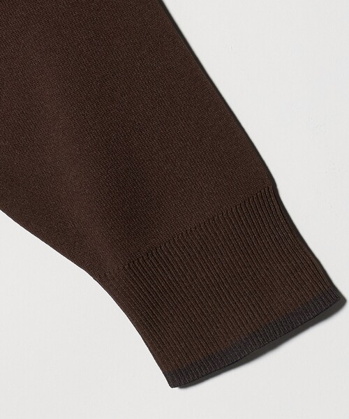 UNITED ARROWS(ユナイテッドアローズ)の「ミニマル 2WAY ニット ‐ウォッシャブル‐(ニット/セーター・レディース・ネイビー/グレー系/ダークブラウン・FREE)」の19枚目の写真