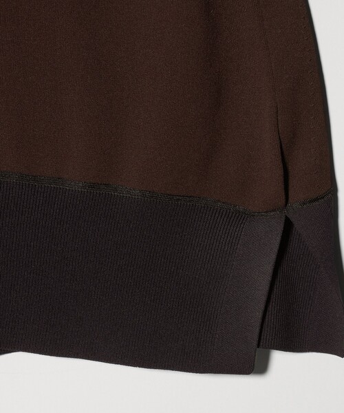 UNITED ARROWS(ユナイテッドアローズ)の「ミニマル 2WAY ニット ‐ウォッシャブル‐(ニット/セーター・レディース・ネイビー/グレー系/ダークブラウン・FREE)」の20枚目の写真