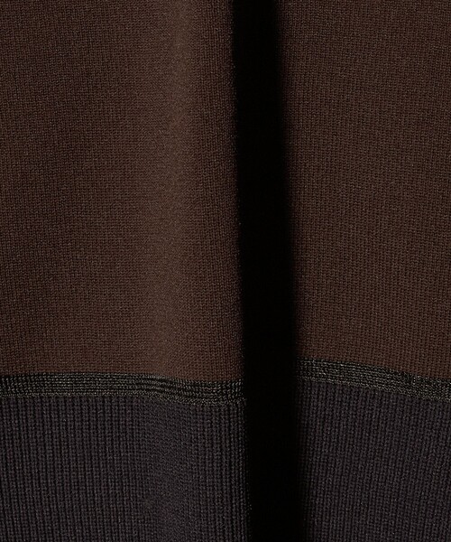 UNITED ARROWS(ユナイテッドアローズ)の「ミニマル 2WAY ニット ‐ウォッシャブル‐(ニット/セーター・レディース・ネイビー/グレー系/ダークブラウン・FREE)」の21枚目の写真
