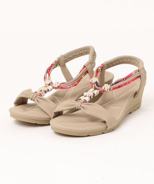 チャイハネ（チャイハネ）の「【チャイハネ】ギャリーサンダル（サンダル・レディース・グレー/ベージュ/グリーン/ピンク・L/M）」の10枚目の写真