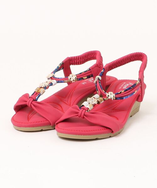 チャイハネ（チャイハネ）の「【チャイハネ】ギャリーサンダル（サンダル・レディース・グレー/ベージュ/グリーン/ピンク・L/M）」の15枚目の写真