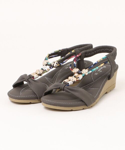 チャイハネ（チャイハネ）の「【チャイハネ】ギャリーサンダル（サンダル・レディース・グレー/ベージュ/グリーン/ピンク・L/M）」の8枚目の写真