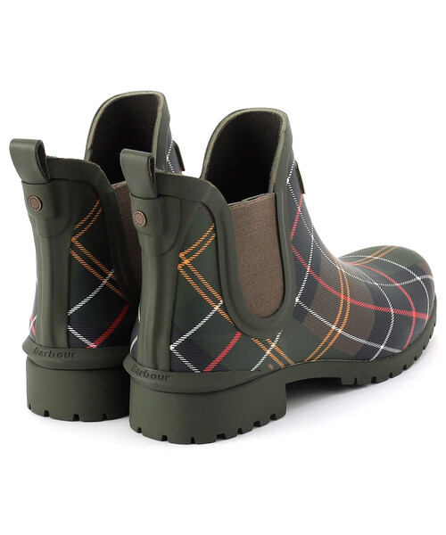 FREAK'S STORE(フリークスストア)の「Barbour/バブアー barbour Wilton サイドゴア レインブーツ(レインシューズ・レディース・ブラック/ネイビー/その他9/オリーブ・6/5/4)」の8枚目の写真