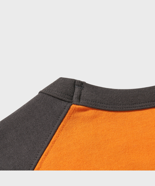 VDR（ブイディアール）の「CROPPED RAGLAN TEE [Flame Orange]（Tシャツ/カットソー・メンズ・その他・LARGE/MEDIUM/X-LARGE）」の7枚目の写真