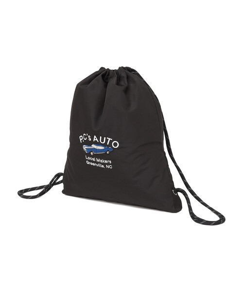 PARROTT CANVAS(パロットキャンバス)の「PARROTT CANVAS: ナップザック(バックパック/リュック・レディース・ブラック/ワイン・ONE SIZE)」の1枚目の写真