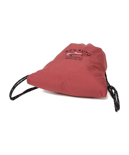 PARROTT CANVAS(パロットキャンバス)の「PARROTT CANVAS: ナップザック(バックパック/リュック・レディース・ブラック/ワイン・ONE SIZE)」の5枚目の写真