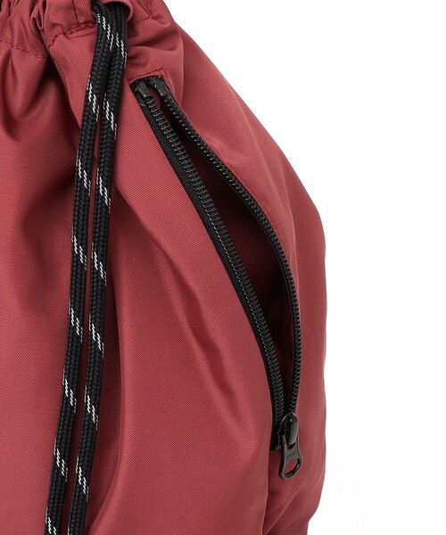 PARROTT CANVAS(パロットキャンバス)の「PARROTT CANVAS: ナップザック(バックパック/リュック・レディース・ブラック/ワイン・ONE SIZE)」の7枚目の写真