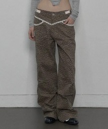 SETUP-EXE（セットアップイーエックスイー）の「◇SETUPEXE◇ブランド直輸入正規品/レオパード レース パンツ LEOPARD LACE PANTS（その他パンツ）」