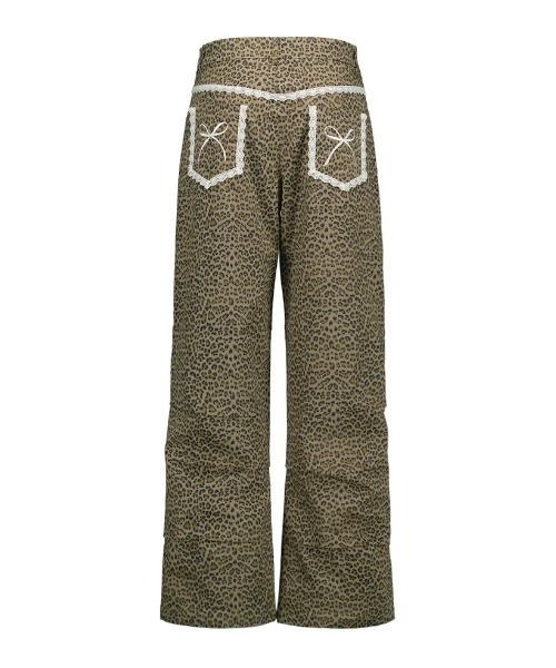 Ada.(エイダ)の「◇SETUPEXE◇ブランド直輸入正規品/レオパード レース パンツ LEOPARD LACE PANTS(その他パンツ・レディース・ホワイト/ベージュ/チャコール・M/S)」の19枚目の写真