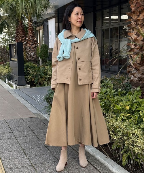 セール】BANANA REPUBLIC FACTORY STORE ショート トレンチジャケット