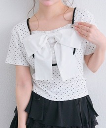 インフルエンサー企画】miko リボンビスチェセット（Tシャツ