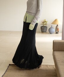 SHENERY（シーナリー）の「シアーリブフレアースカート（スカート）」