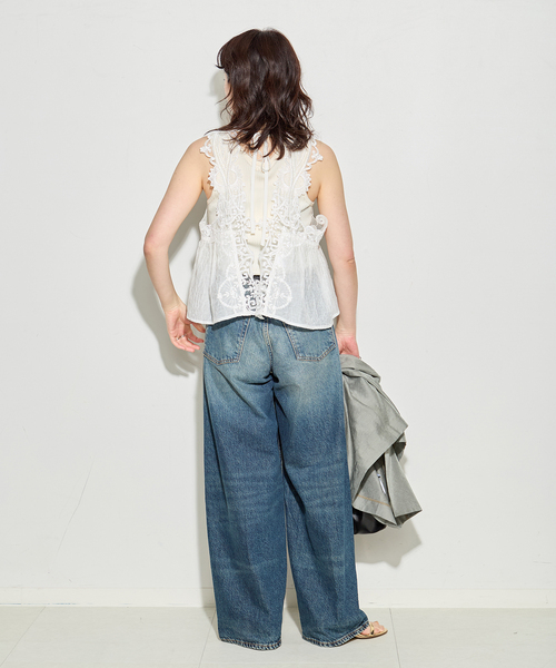 journal standard L'essage(ジャーナルスタンダードレサージュ)の「【MAURIZIO MYKONOS/マウリツィオ ミコノス】TOPS:ブラウス(シャツ/ブラウス・レディース・ホワイト・MEDIUM)」の5枚目の写真