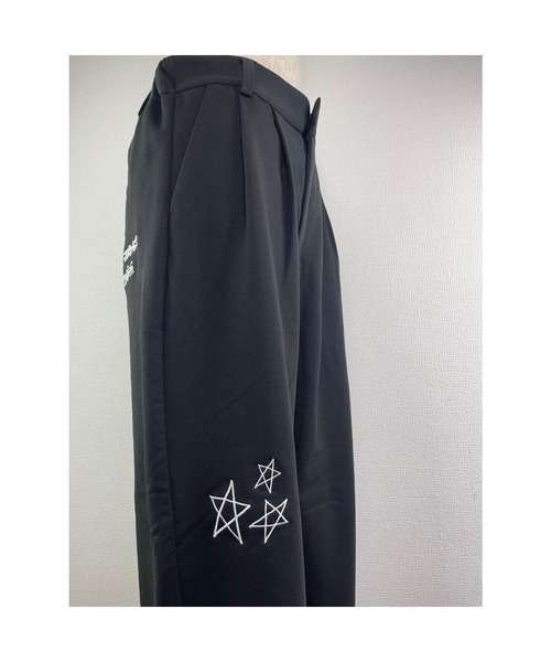 Rydia（リディア）の「CT裏毛タックパンツ（その他パンツ・レディース・トップグレー/ライトピンク/ブラック・1）」の10枚目の写真