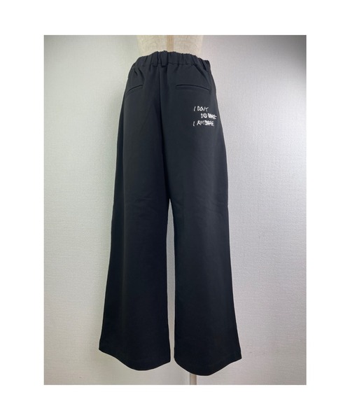 Rydia（リディア）の「CT裏毛タックパンツ（その他パンツ・レディース・トップグレー/ライトピンク/ブラック・1）」の9枚目の写真