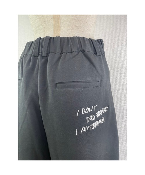 Rydia（リディア）の「CT裏毛タックパンツ（その他パンツ・レディース・トップグレー/ライトピンク/ブラック・1）」の11枚目の写真