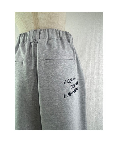 Rydia（リディア）の「CT裏毛タックパンツ（その他パンツ・レディース・トップグレー/ライトピンク/ブラック・1）」の19枚目の写真