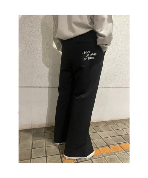 Rydia（リディア）の「CT裏毛タックパンツ（その他パンツ・レディース・トップグレー/ライトピンク/ブラック・1）」の5枚目の写真