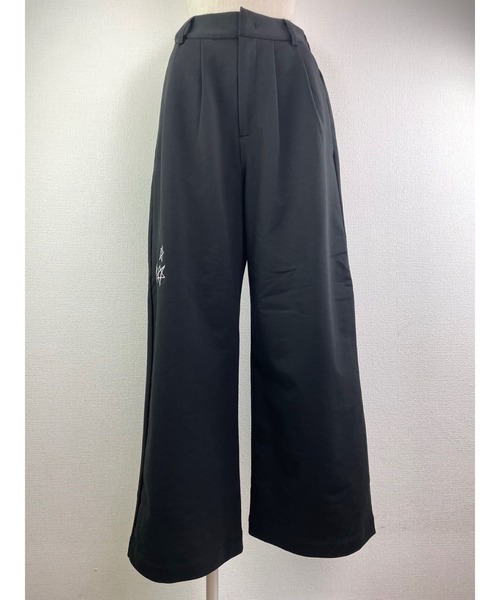 Rydia（リディア）の「CT裏毛タックパンツ（その他パンツ・レディース・トップグレー/ライトピンク/ブラック・1）」の6枚目の写真