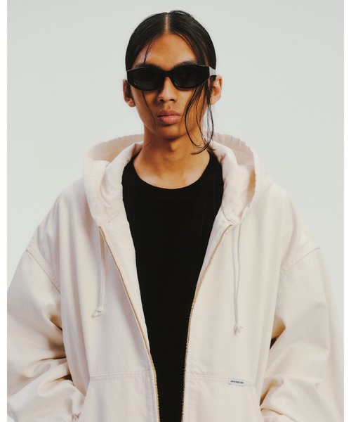 COOTIE PRODUCTIONS(クーティープロダクションズ)の「12.5oz Denim Zip Up Hooded Jacket(デニムジャケット・メンズ・アイボリー・MEDIUM/SMALL/LARGE/X-LARGE)」の2枚目の写真