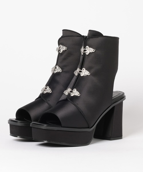 HARE（ハレ）の「【4サイズ展開！一部WEB限定】メタルチャイナパーツブーサン（サンダル・レディース・ブラック/ネイビー/レッド・SMALL/MEDIUM/LARGE/X-LARGE）」の15枚目の写真