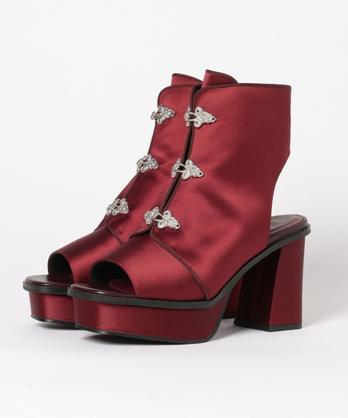 HARE（ハレ）の「【4サイズ展開！一部WEB限定】メタルチャイナパーツブーサン（サンダル・レディース・ブラック/ネイビー/レッド・SMALL/MEDIUM/LARGE/X-LARGE）」の16枚目の写真