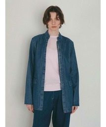 HER.（ハー）の「スタンドカラーデニムジャケット（その他アウター）」