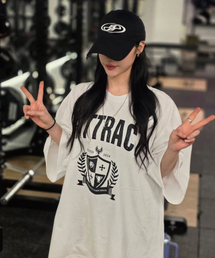 BATTRACT（バトラクト）の「ディープフィットダブルロゴボールキャップ_ブラック（キャップ）」