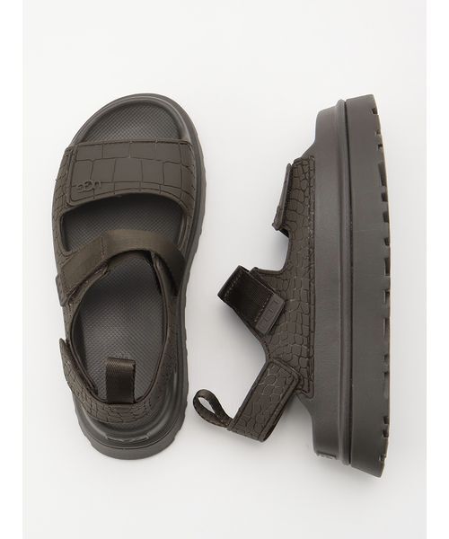 UGG（アグ）の「【UGG】1175311-DNSS W GOLDENGLOW EMBOSSED（サンダル・レディース・ブラウン・23/24/22/25）」の6枚目の写真