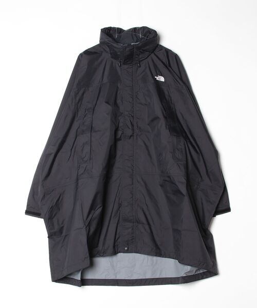 THE NORTH FACE(ザノースフェイス)の「THE NORTH FACE/Hydrena Rain Poncho(ポンチョ・メンズ・ブラック/アイボリー・L/M)」の2枚目の写真