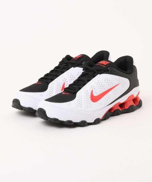 NIKE(ナイキ)の「《NIKE》リアックス 8 NSW SL(スニーカー・メンズ・ブラック×ブラック/ベージュ×ブラック/ホワイト×シルバー/ホワイト系その他/ブラック×ホワイト・27.5cm/26.0cm/28.0cm/26.5cm/27.0cm/25.5cm)」の2枚目の写真