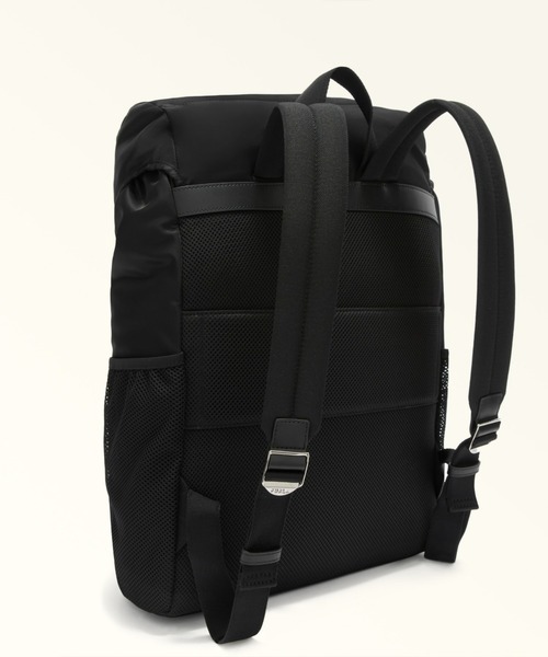 FURLA（フルラ）の「フルラ コスモ (Furla Man Cosmo) バックパック L（バックパック/リュック・メンズ・ブラック・ONE SIZE）」の9枚目の写真